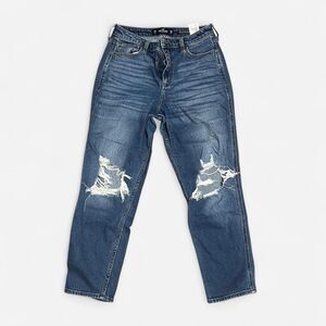 Hollister Women's Ripped mom jeans